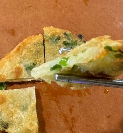Scallion/Green Onion Pancakes / Sides / Recipes | Cooking with Aloha, Texas Style
