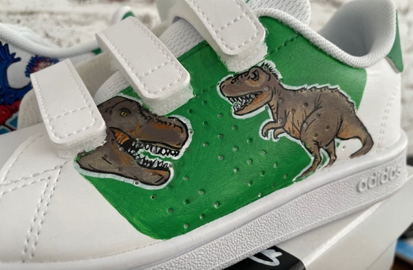 Baskets Adidas Advantage customisées ENFANT