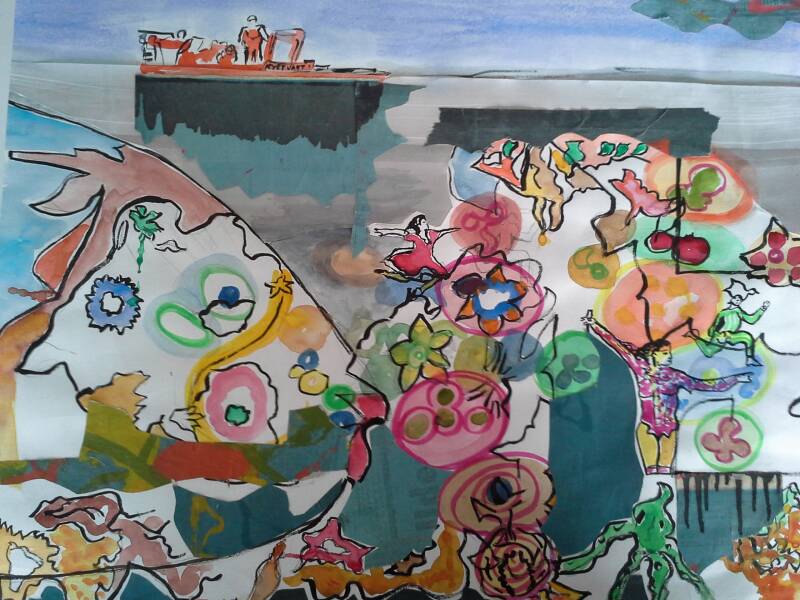 Onderwaterwereld collage