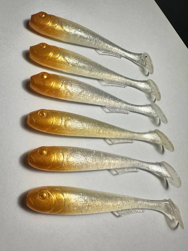 Predalure Baits - Paddle tail – Goldie Tuplasetti (Extra Soft)