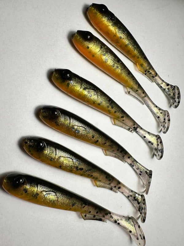 Predalure Baits - Paddle tail – PredaFire 7 cm (Extra Soft)