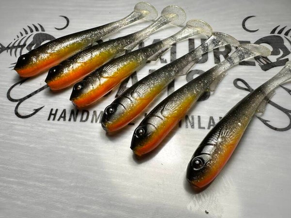 Predalure Baits 9 cm Paddle Tail – Best Colors Mega Pack (8 × 6 kpl)