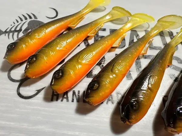 Predalure Baits - Paddle tail – Inferno Minnow  7 cm (soft)