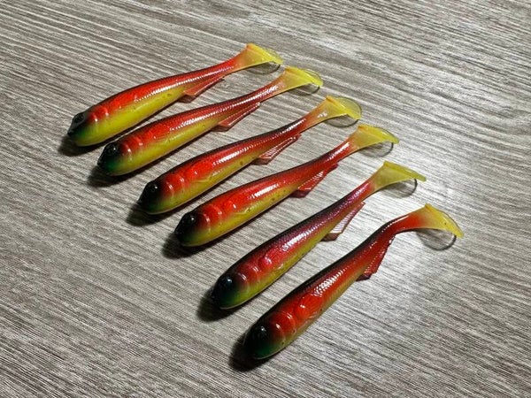 Predalure Baits - Paddle tail – Saksa UV 9 cm (Extra Soft)