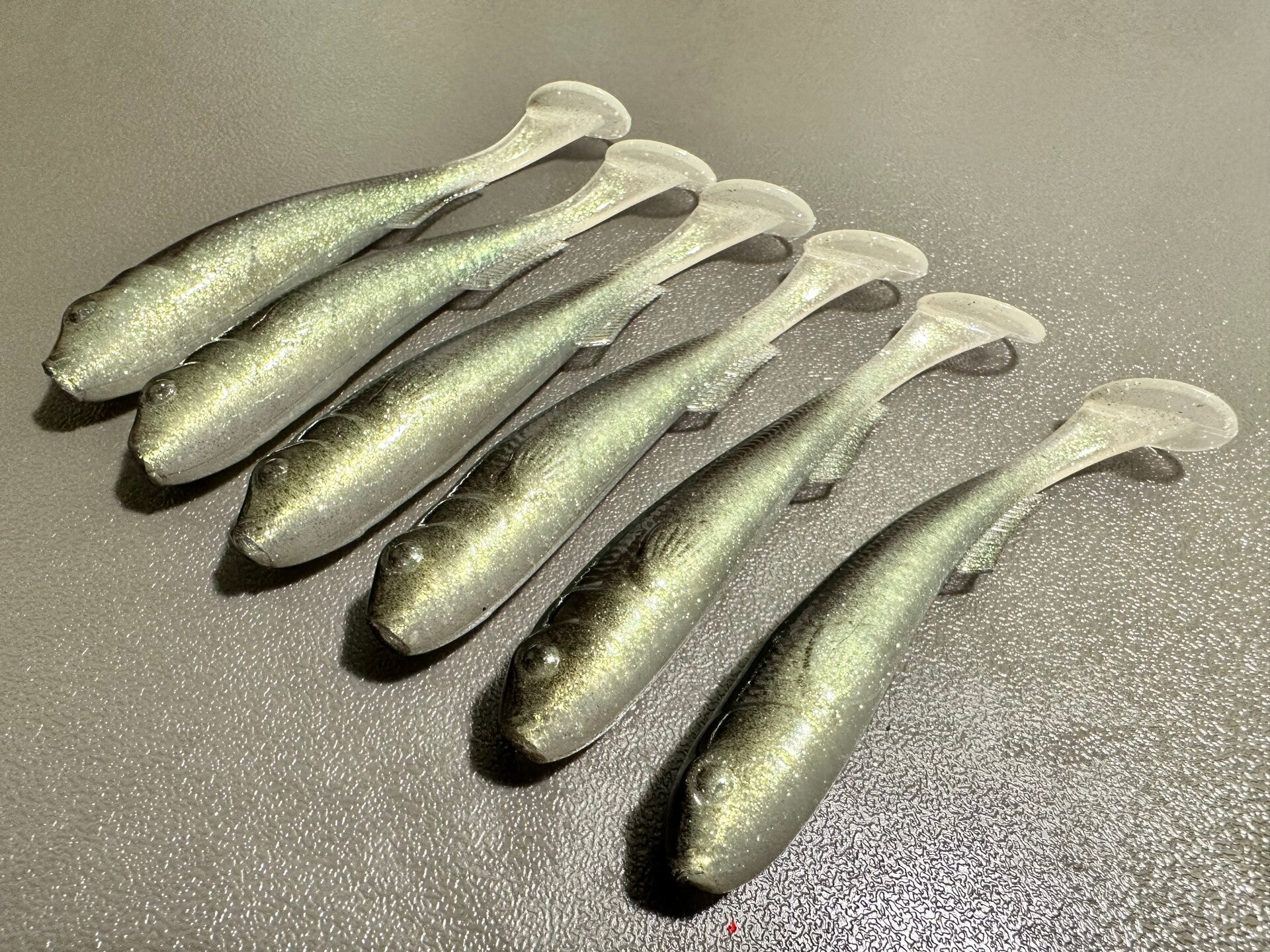 Predalure Baits - Paddle tail – Kulta Muikku  (Extra Soft) 6kpl