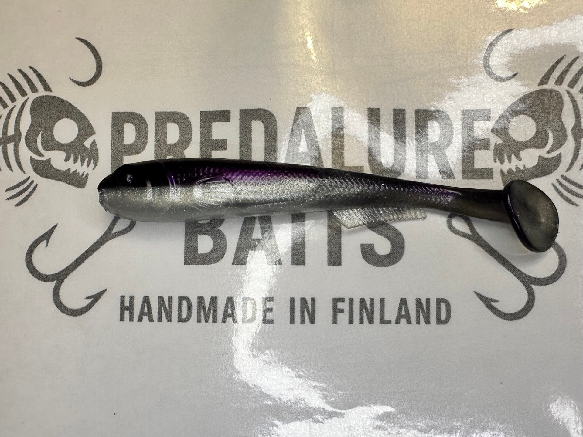 Predalure Baits - Paddle tail 12cm – Violet Minnow 4kpl