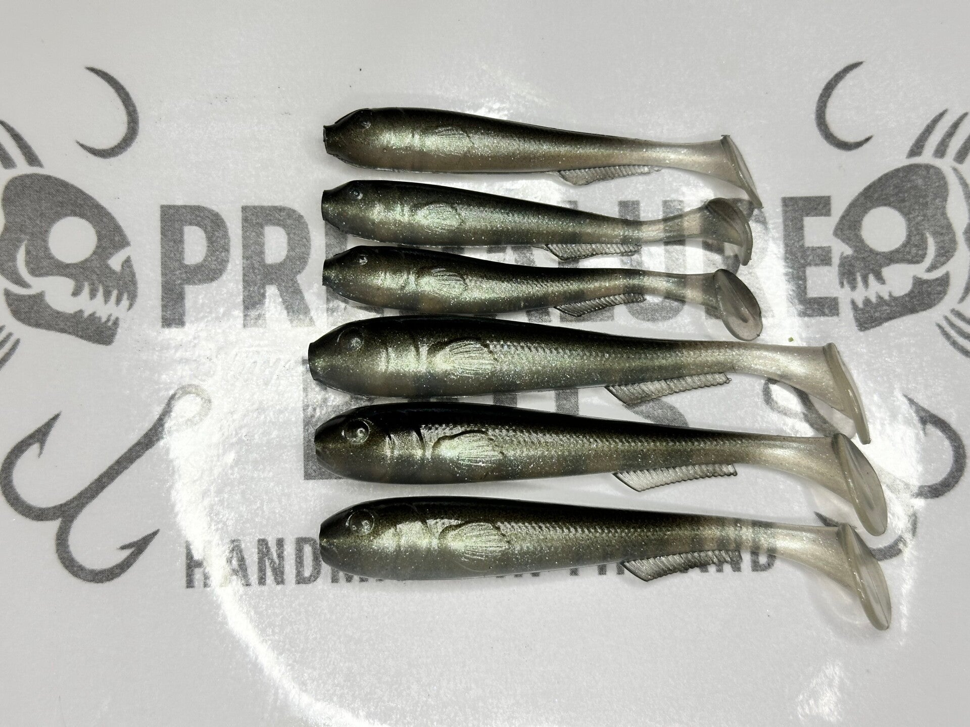 Predalure Baits - Paddle tail  – Muikku 7cm+9cm