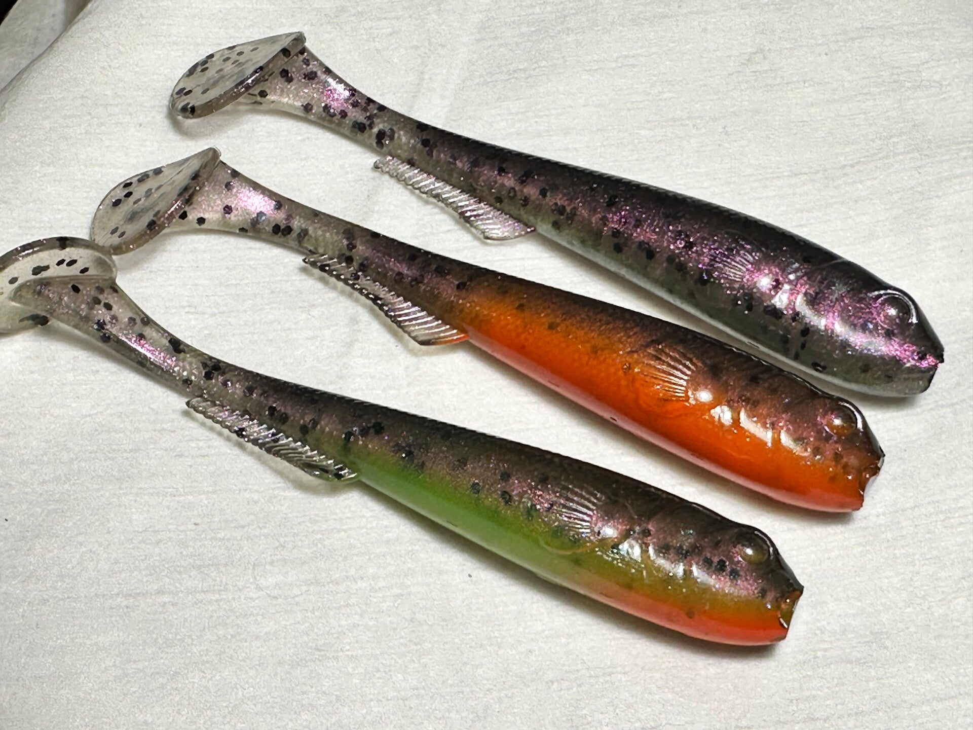 Predalure Baits - Paddle tail 12cm kirre 3kpl