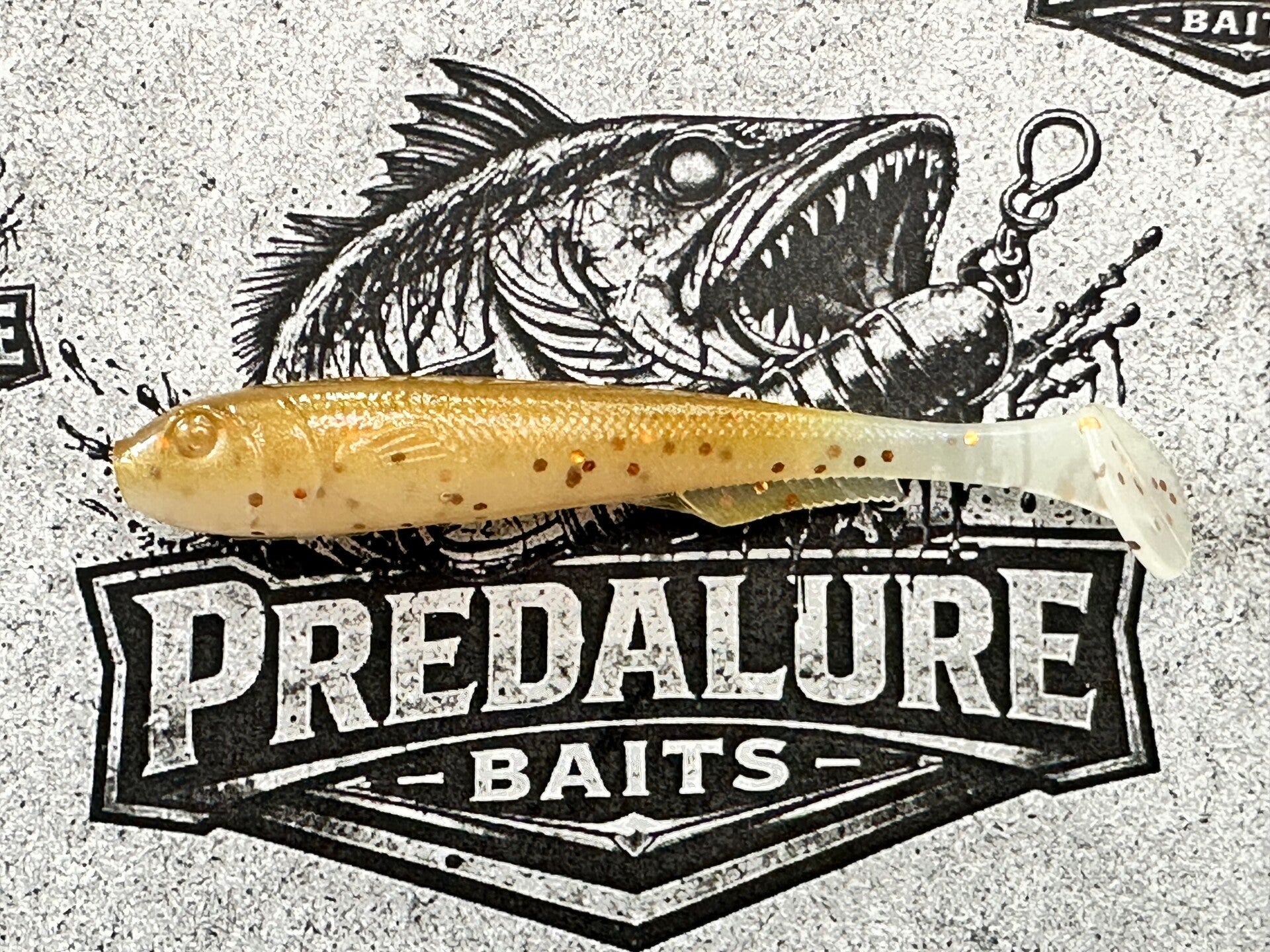 Predalure Baits - Paddle tail  9cm – Copper Roach 6kpl