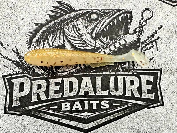 Predalure Baits - Paddle tail  7cm – Copper Roach 6kpl