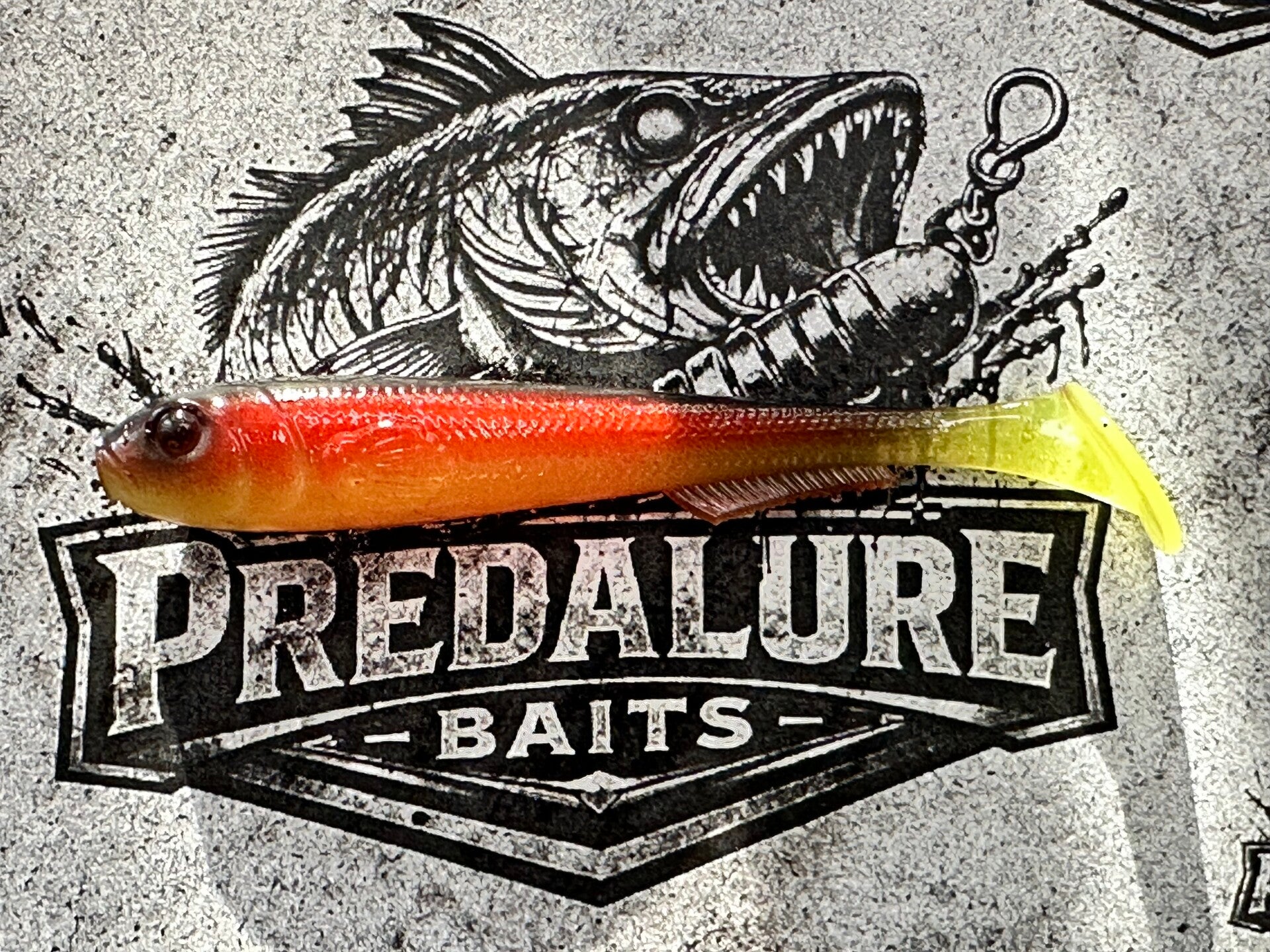 Predalure Baits - Paddle tail  7cm – Saksa UV 6kpl