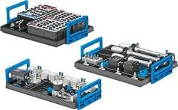 Uitrustingset TP 201 – Basisniveau: Basis elektro pneumatiek training