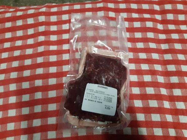 Ossenhaas/alleen op zaterdag in de winkel.