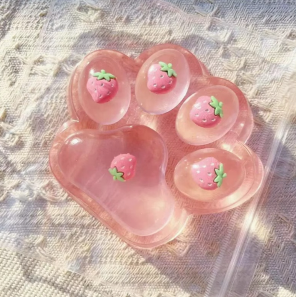 Squishy Strawberry Paw