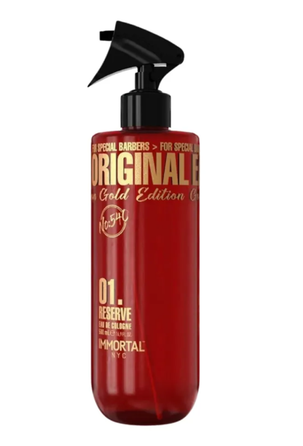 Immortal NYC Original 01 Reserve Eau de Cologne Gold Edition