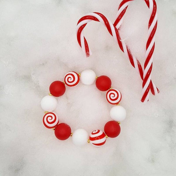 ZUCKERSTANGE Weihnachtsarmband