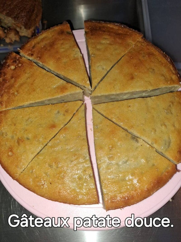 Gâteau patate douce