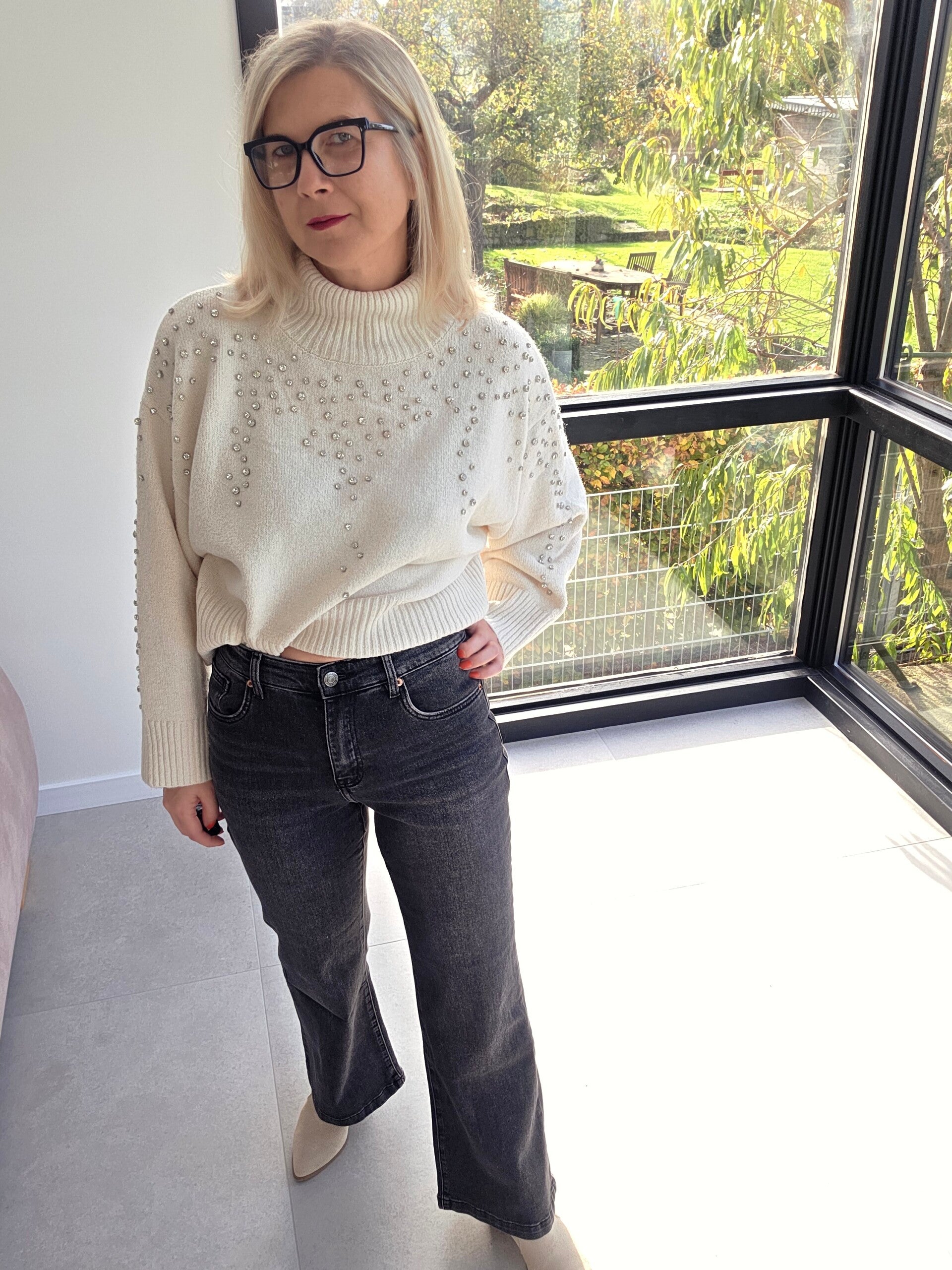 Jeans – washed black