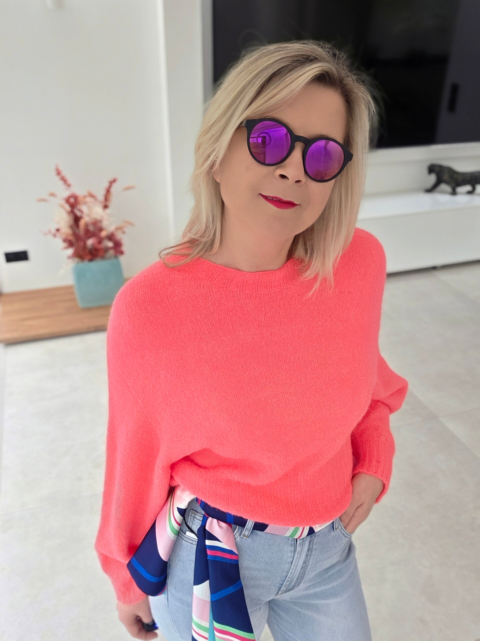 Luxus Strickpullover – Baby Alpaka