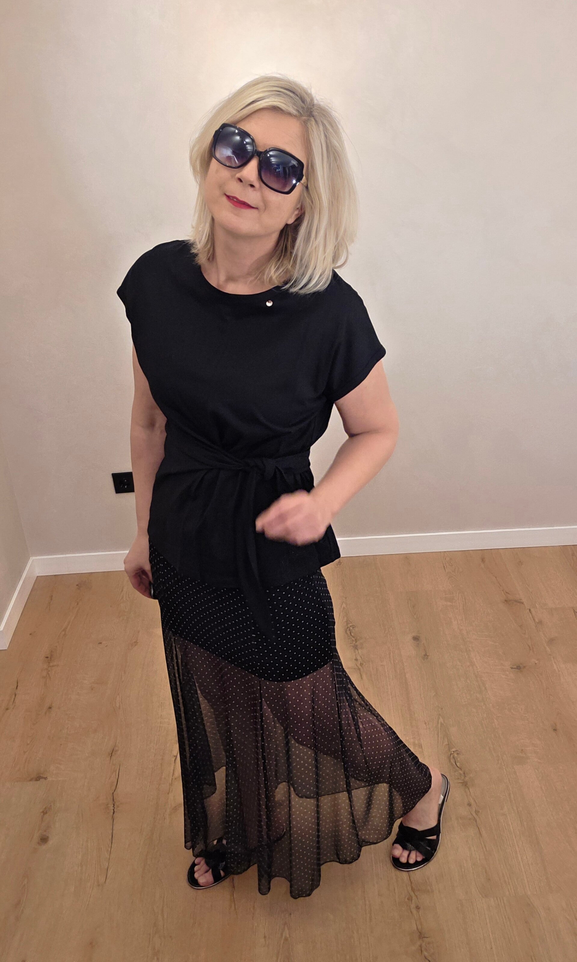 Eleganter Rock mit Punkten – feminin & leicht