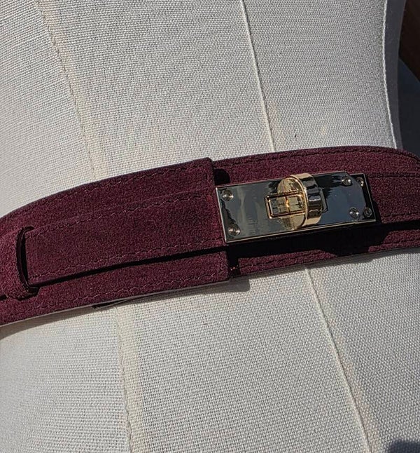 Wildleder-Gürtel – stilvoll & verstellbar