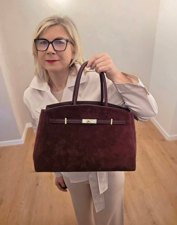 Wildleder Tasche  – elegant & hochwertig