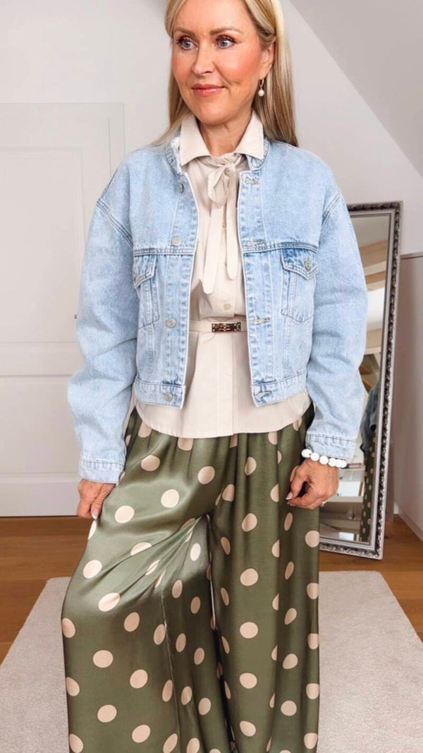 Jeansjacke – leicht Oversize & zeitlos