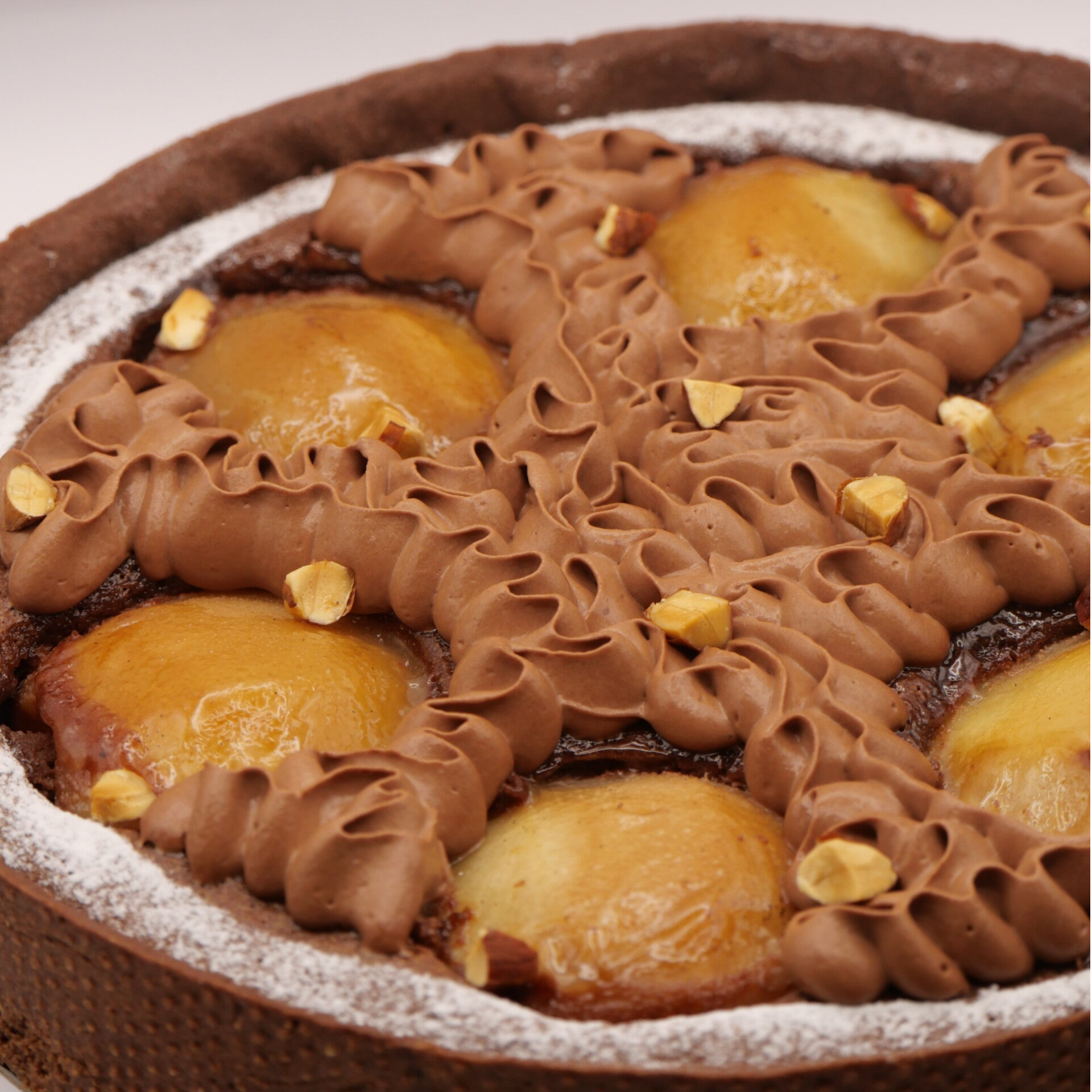 TARTE POIRE CHOCOLAT