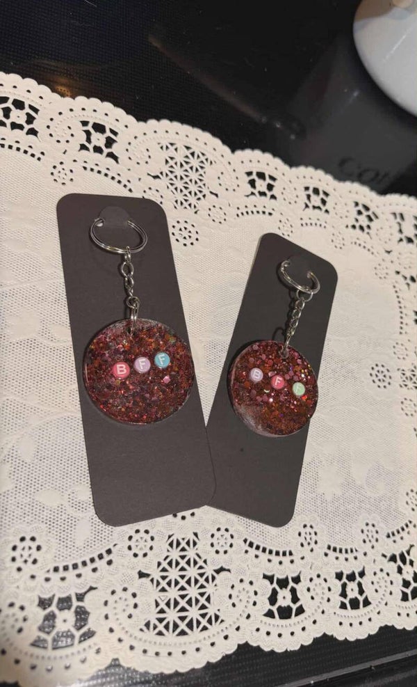 Resin Keychain - Relationships