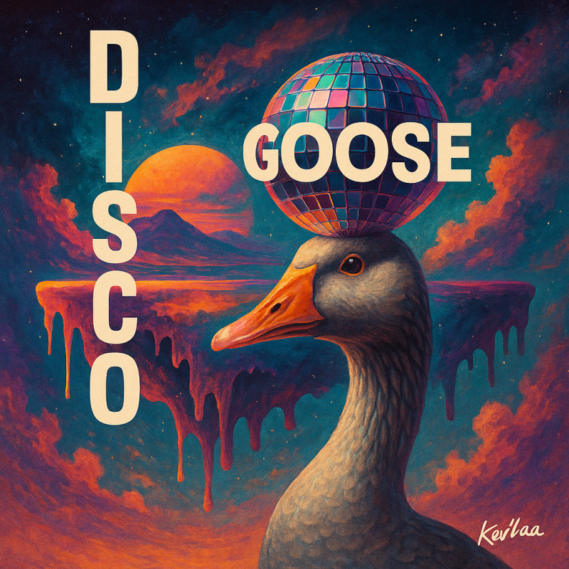 Single artwork for Disco Goose by Kev’Laa