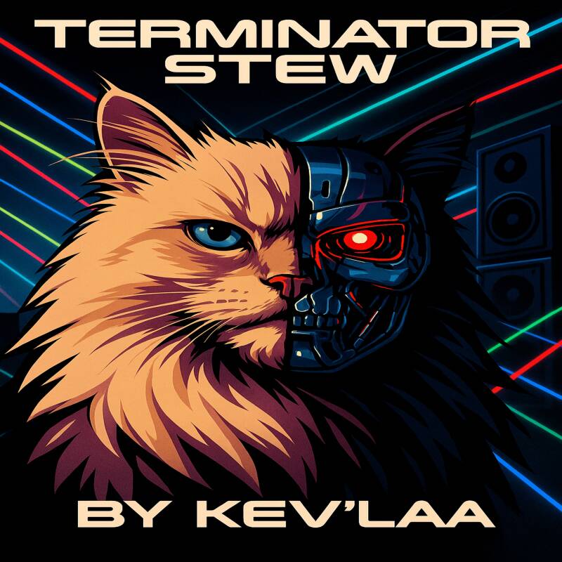 Single artwork for Terminator Stew by Kev’Laa