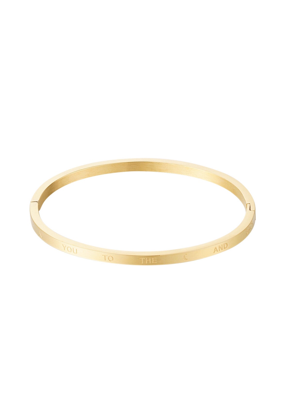 Bangle “love you to the moon and back”