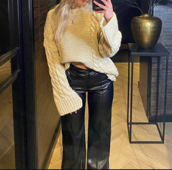 Heerlijk zachte kabeltrui