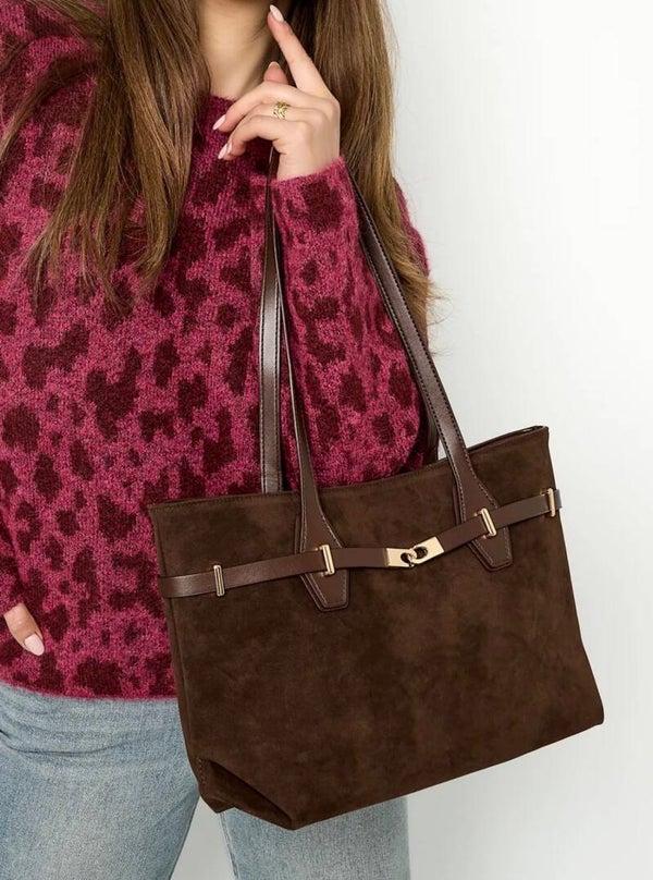 Suède tote bag