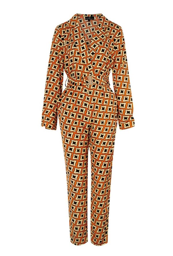 Jumpsuit Retro oranje