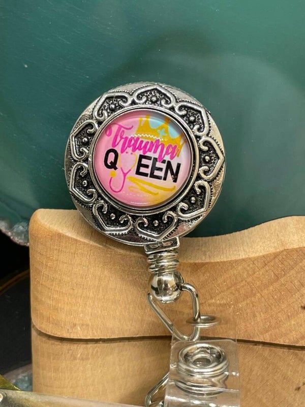 Pashouder set Barok bloem met Trauma Queen