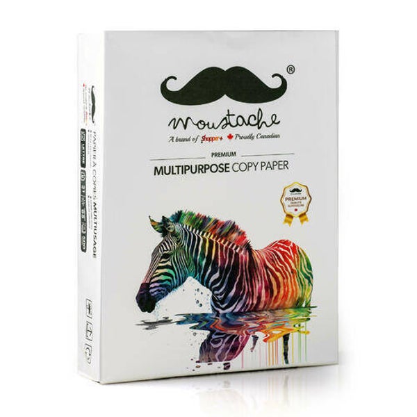 Moustache® papier copie premium – lettre 8,5" x 11", – 500 feuilles