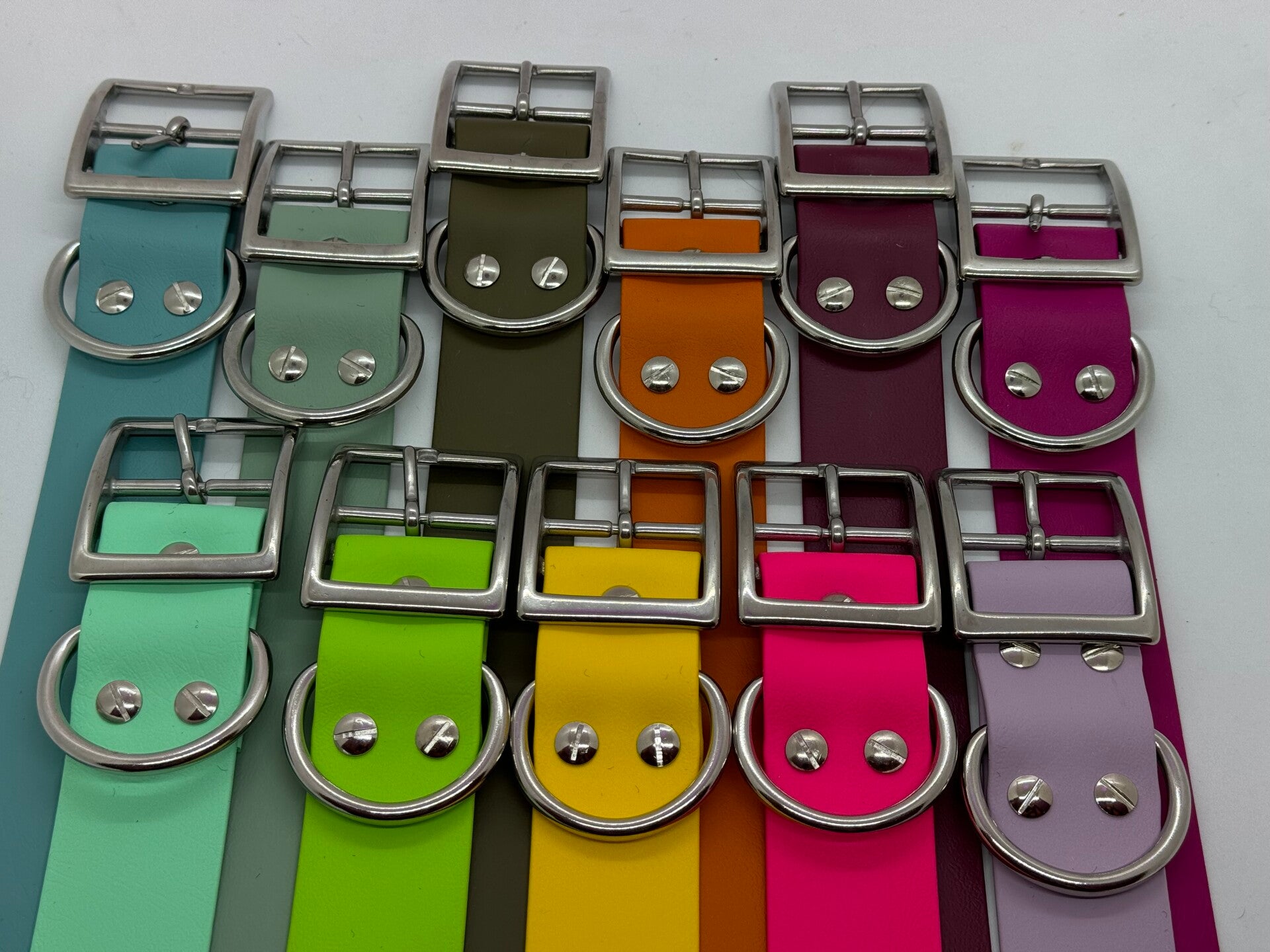 Handgefertigtes Halsband aus Biothane 42-48cm – robust, stilvoll & individuell