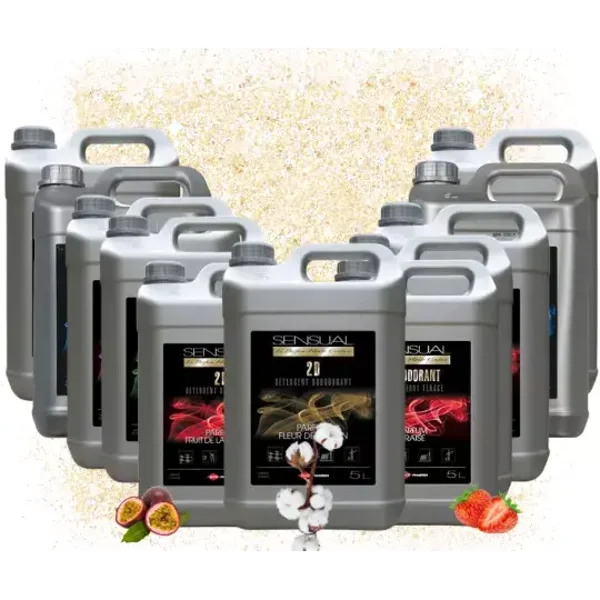 Détergent désodorisant pour sols 2D SENSUAL 5 litres