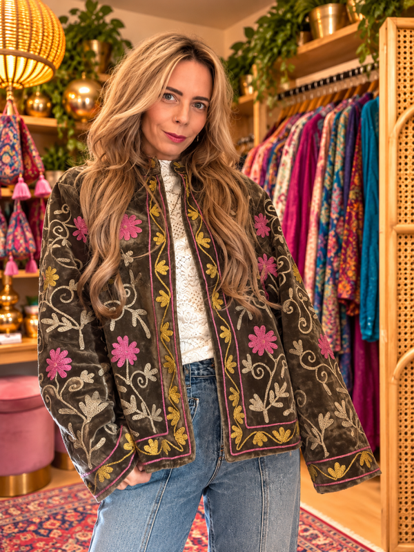 Suzani Velvet Jacket Ltd.
