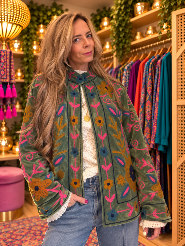 Suzani Velvet Jacket Ltd.