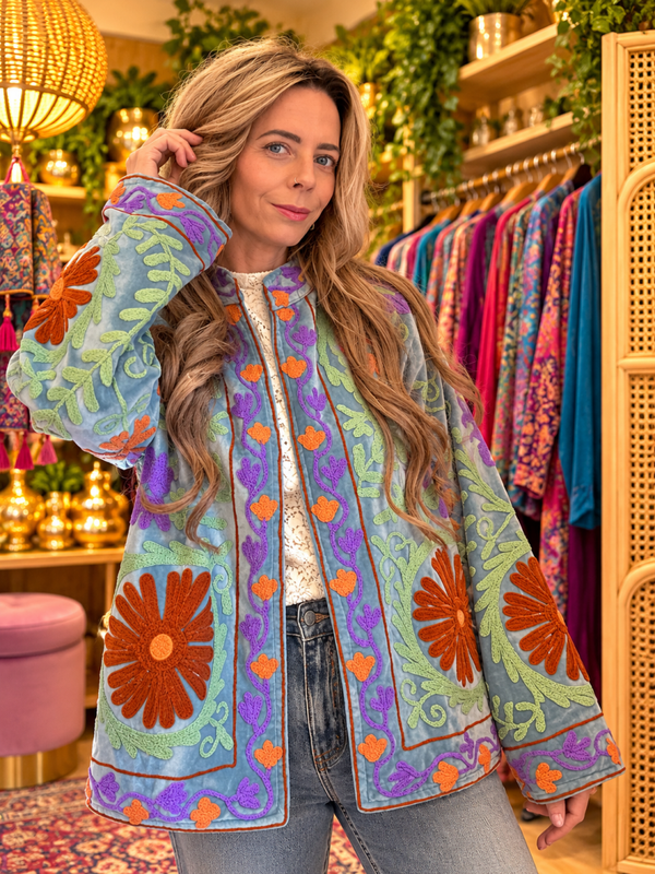 Suzani Velvet Jacket Ltd.
