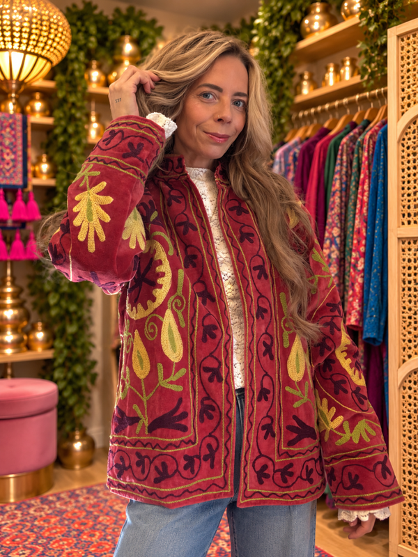 Suzani Velvet Jacket Ltd.