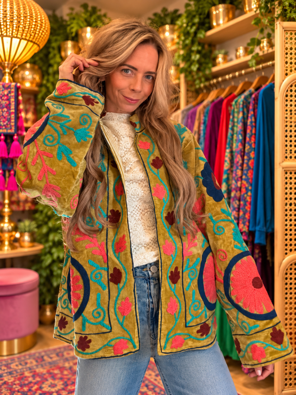 Suzani Velvet Jacket Ltd.r