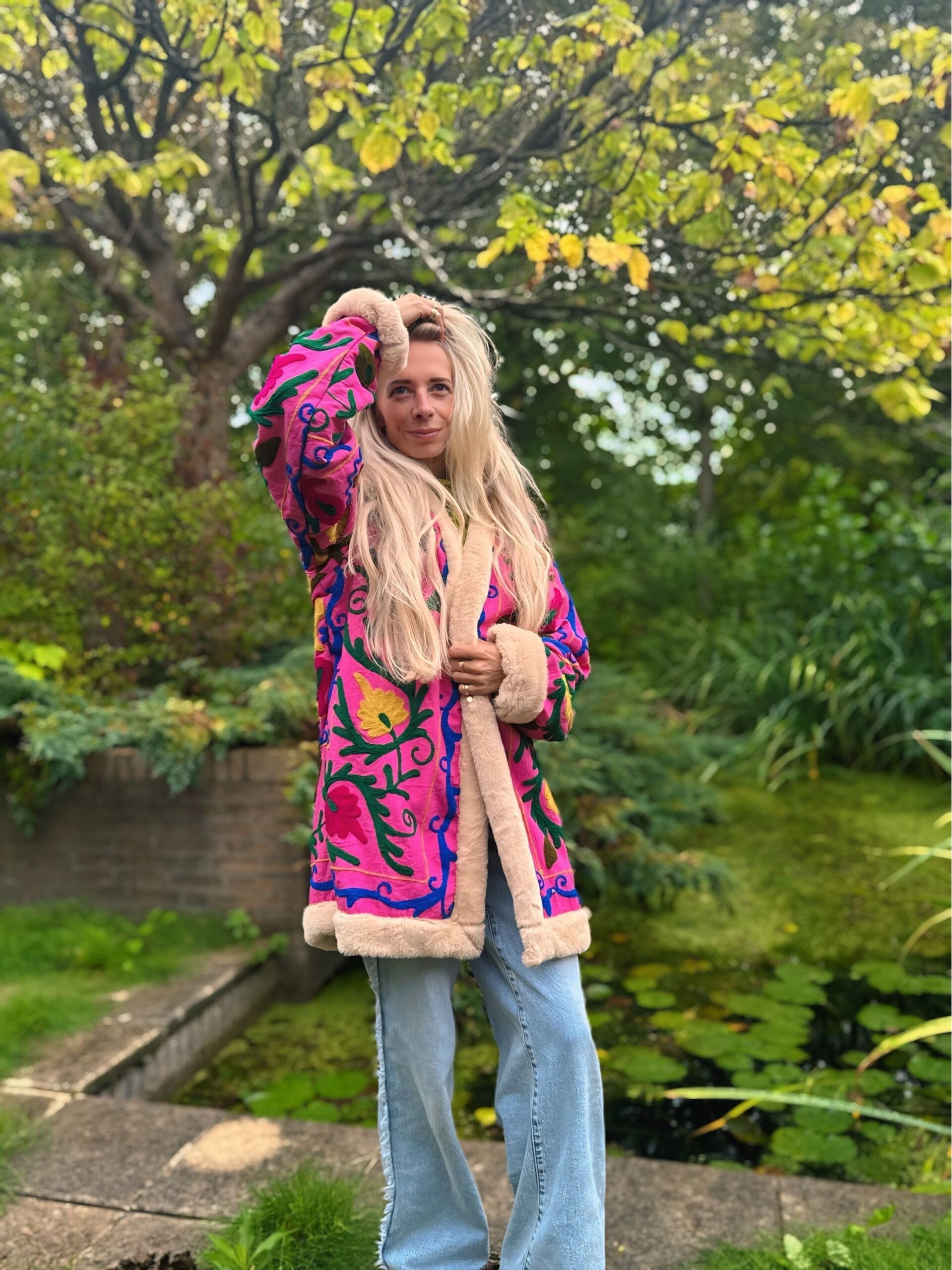 *Suzani Teddy Jacket