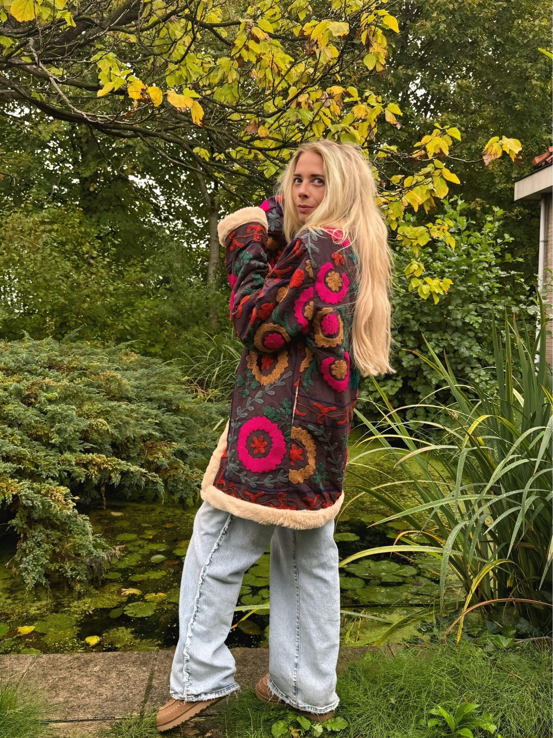 *Suzani Teddy Jacket