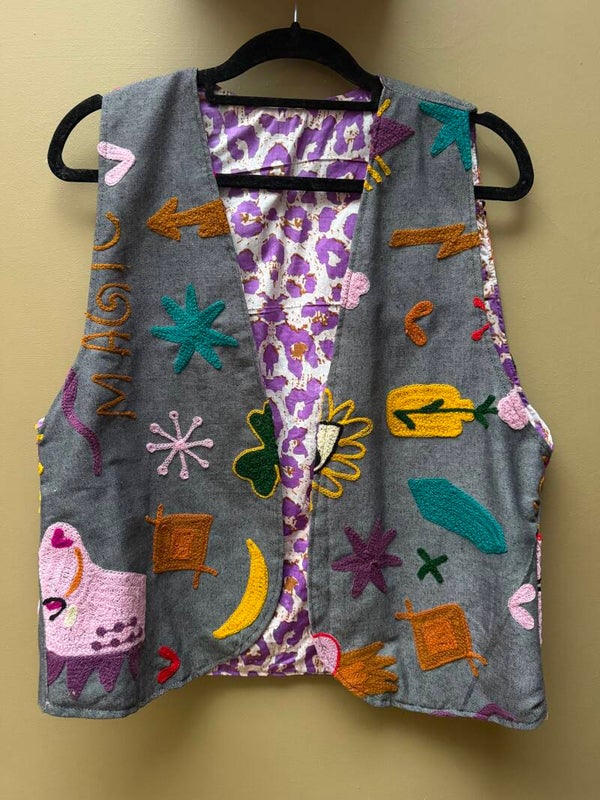 *Suzani gilet