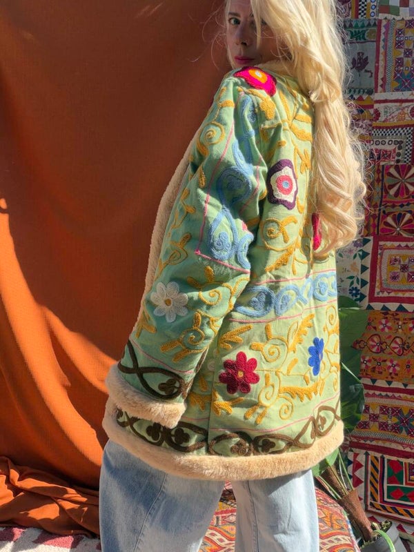 Suzani Teddy Jacket_