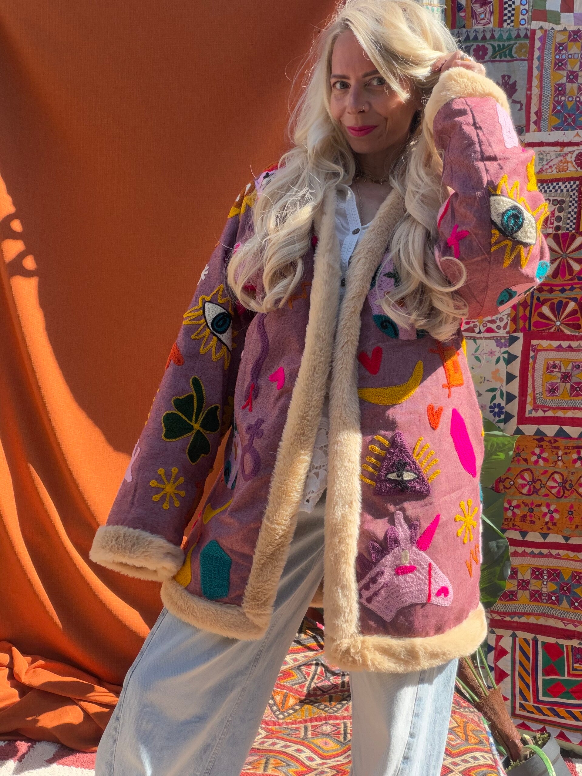 Dhruvi Teddy Jacket_