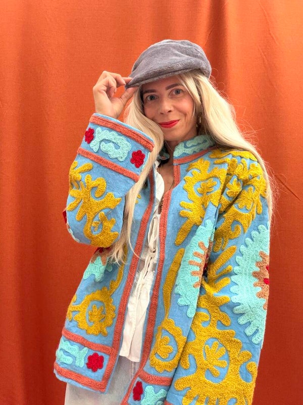 *Suzani cotton jacket_